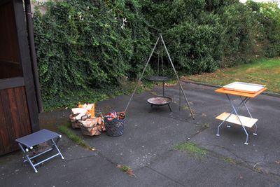 Schnell war alles vorbereitet, ...