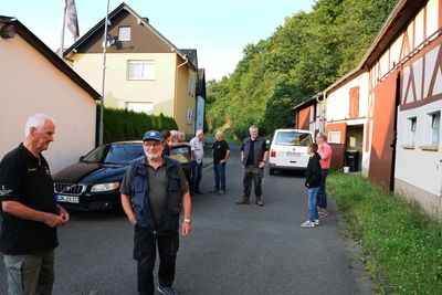 Kaum waren wir in Dreisbach angekommen, ...