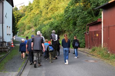 Dann ging es los ...