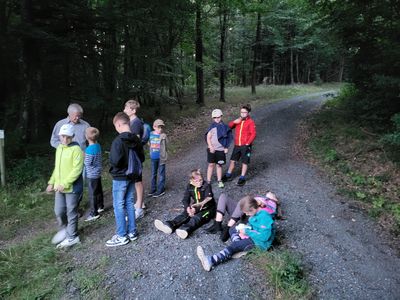 Eine kurze Pause war ganz angenehm.