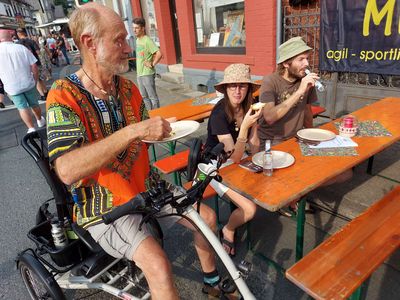 Wein oder Mineralwasser konnte ebenfalls dazu geordert werden.