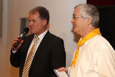 ... mit Bürgermeister Jürgen Mock.